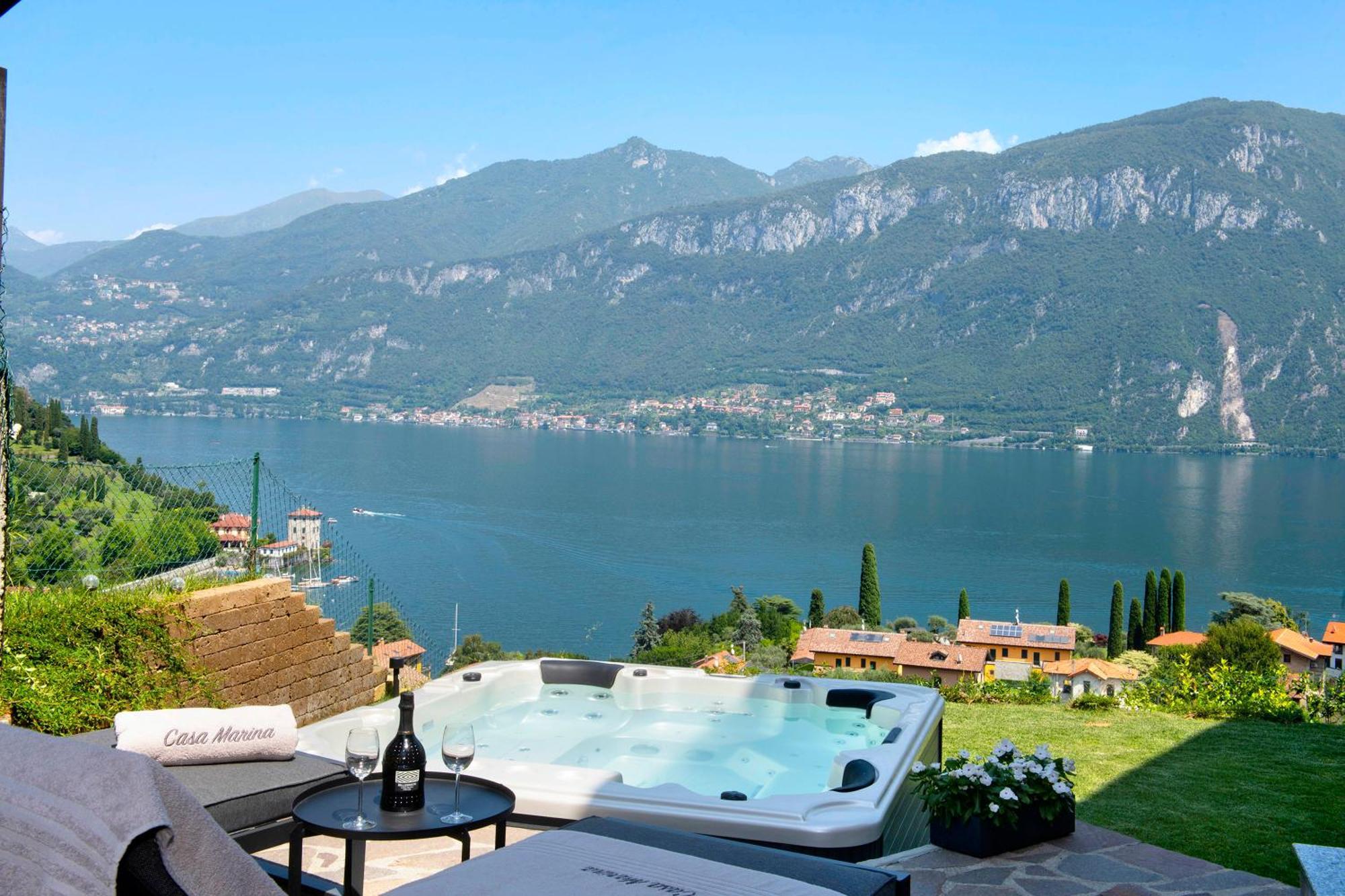 Villa Casa Marina Bellagio Private Garden Esterno foto